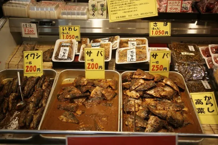 北九州小倉旦過市場 米糠味噌煮