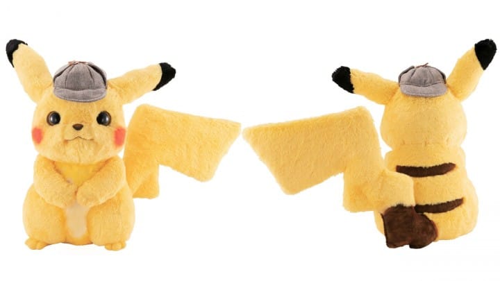 life size detective pikachu plush