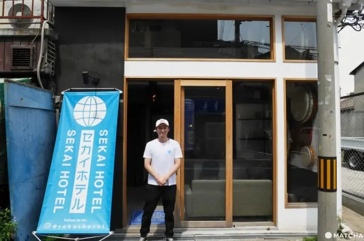 SEKAI HOTEL 西九条 櫃檯