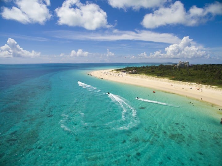 Okinawa Beach in Japan