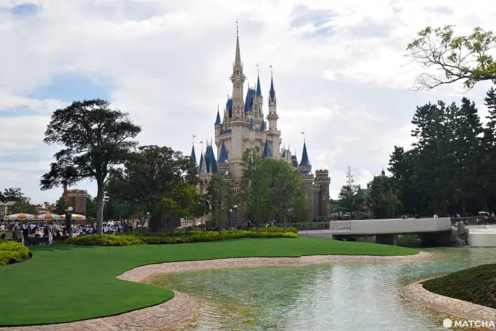 東京迪士尼城堡拍照