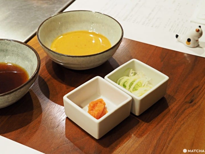 和牛涮涮鍋山笑ふ 醬料