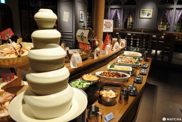 東京鐵塔one piece餐廳