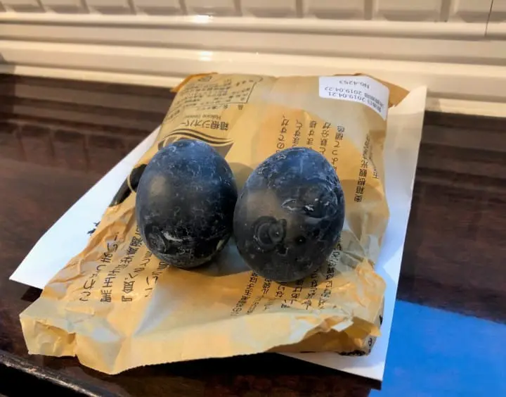 Hakone Black Eggs