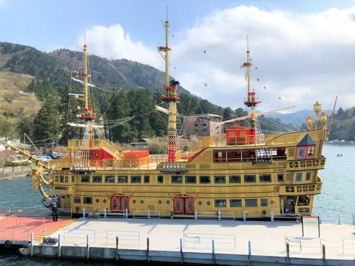 Hakone Pirate ship