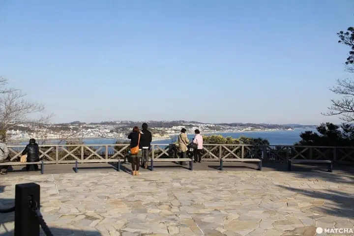 江岛神社 顶端风景