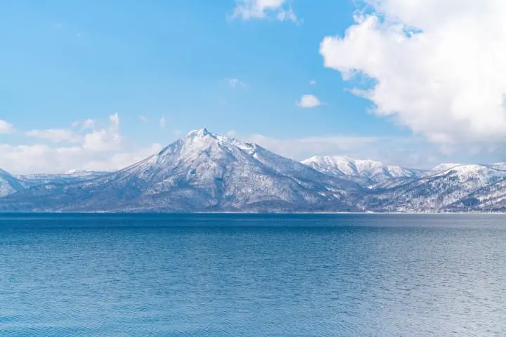 日本租车_北海道_支笏湖