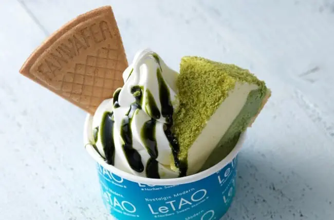 >LeTAO：乳酪蛋糕冰淇淋聖代