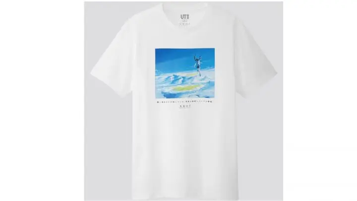 Makoto Shinkai's Your Name And Weathering With You Uniqlo T-shirts