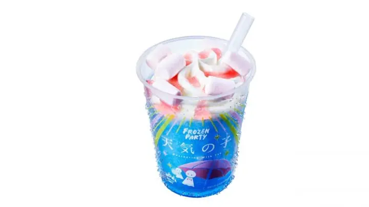 LAWSON Weathering With You FROZEN PARTY Drinks