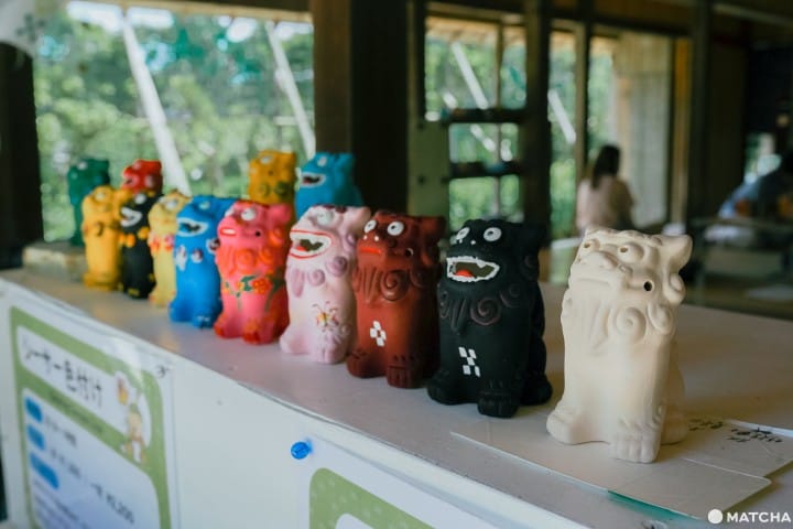 石垣八重山民俗村_石垣八重山村_風獅爺彩繪DIY
