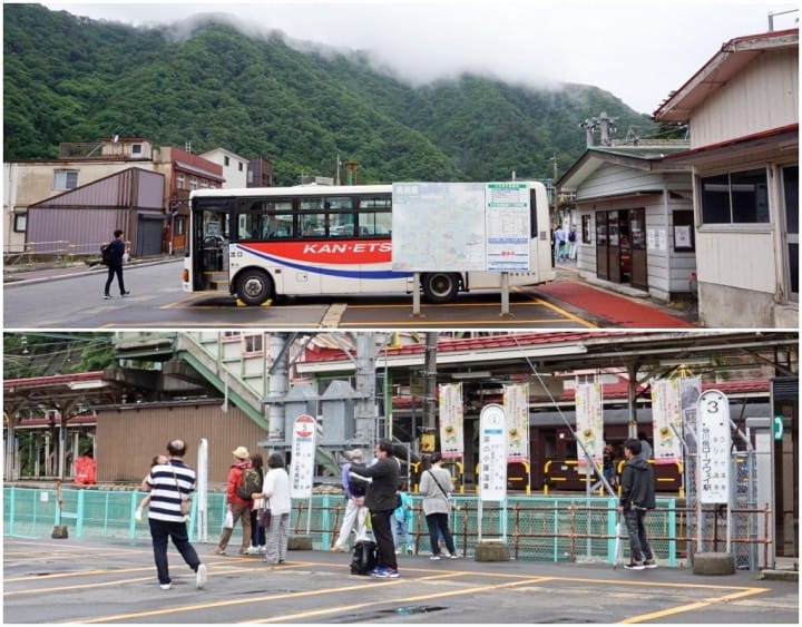 minakami station bus stop