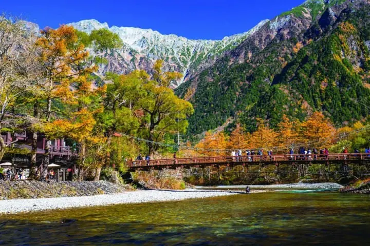 最壯觀長野上高地