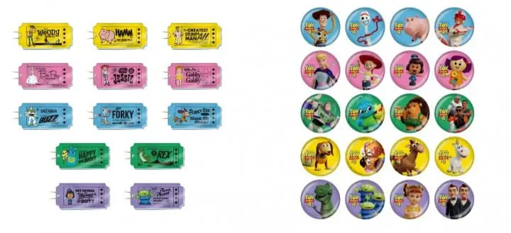 胸章與小鑰匙圈