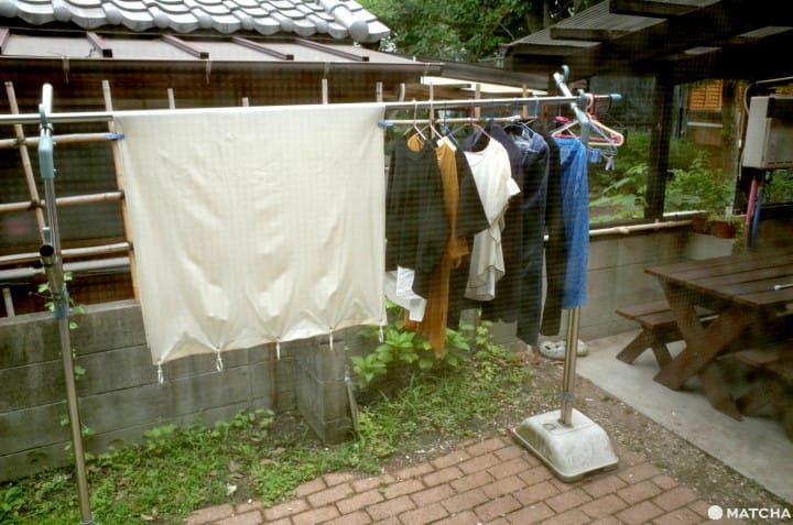 曬衣服