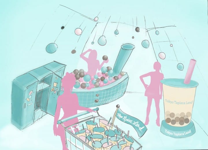 ธีมพาร์คชานมไข่มุก! Tokyo Tapioca Land ที่ฮาราจูกุ