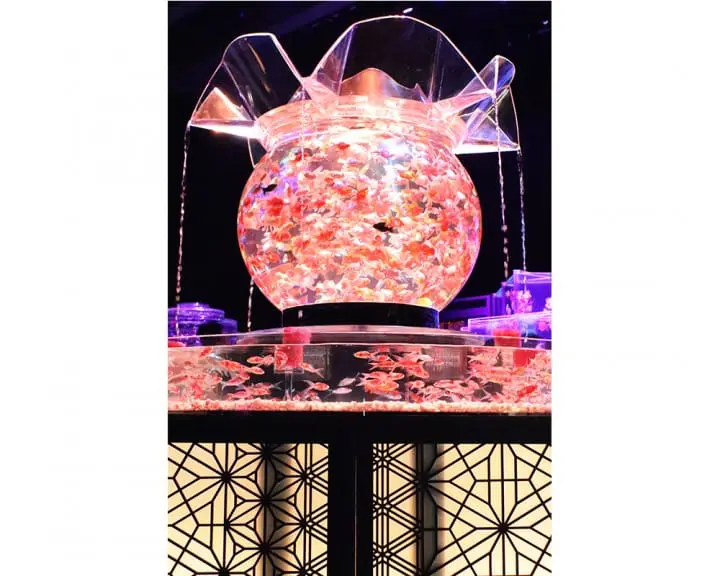 1万匹の金魚の妖艶さと儚さ。夜も楽しい「アートアクアリウム 2019」