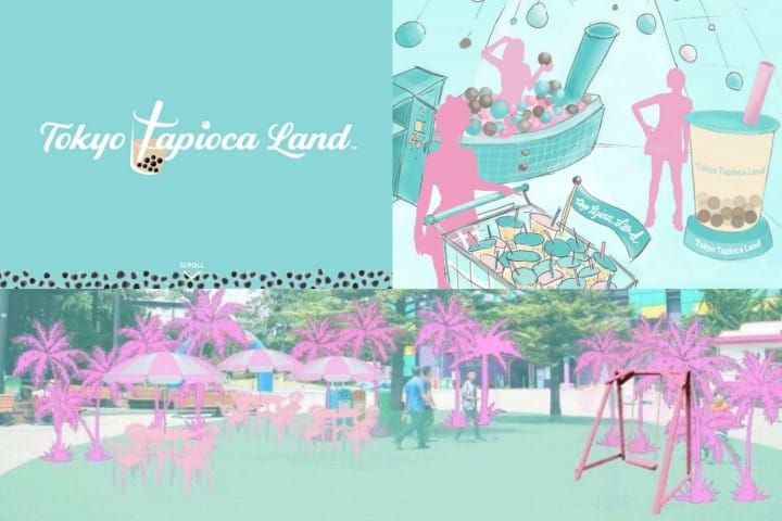 ธีมพาร์คชานมไข่มุก! Tokyo Tapioca Land ที่ฮาราจูกุ