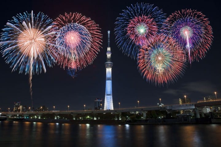 ดอกไม้ไฟซุมิดะ sumida fireworks festival