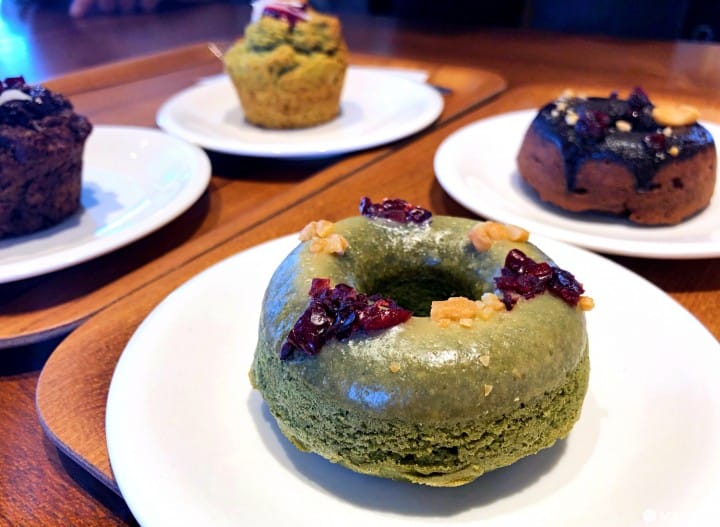 ASICS vegan cafe