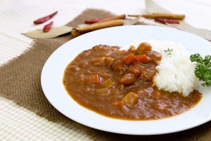 Japanese curry rice