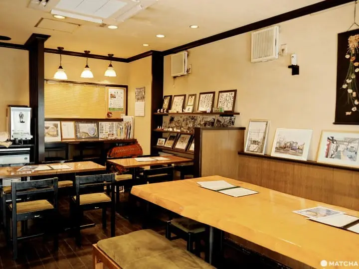 甘味处一福亭店内