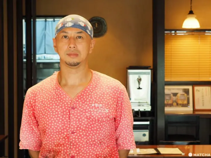 甘味处一福亭店主神宫先生