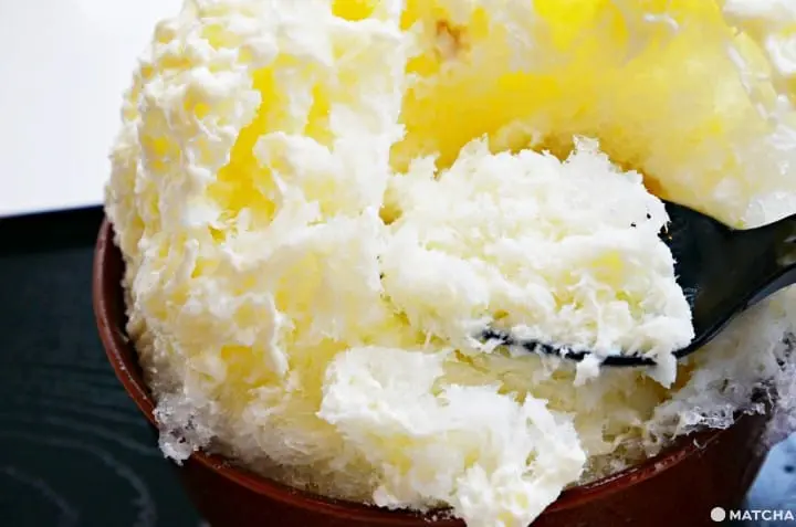 奈良の氷屋ヒノデさん冰花