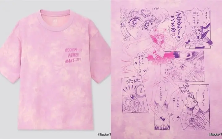 Sailor Moon x UNIQLO - Popular Comic Images On Eight Different Shirts