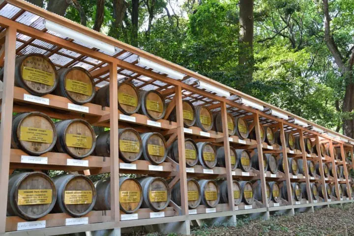 明治神宮 酒桶