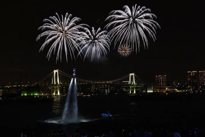 Experience A New Dimension Of Fireworks Star Island Japan