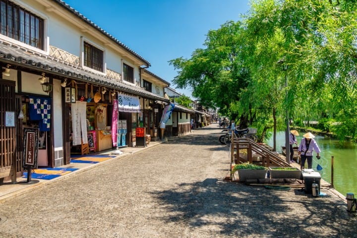 倉敷美觀 河畔