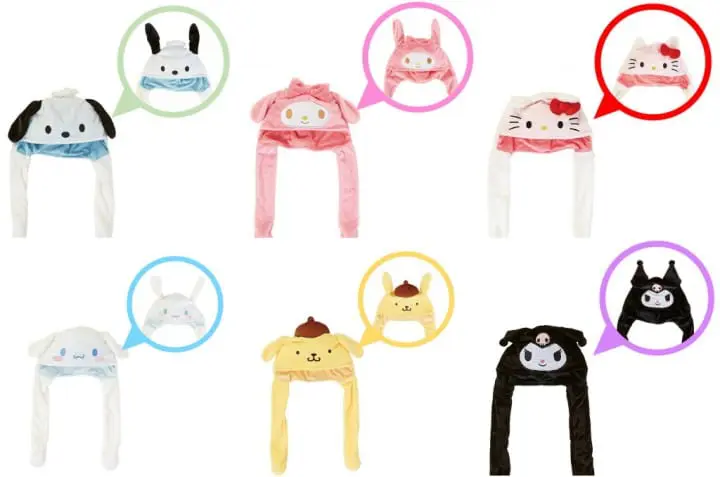 動耳的三麗鷗帽子2