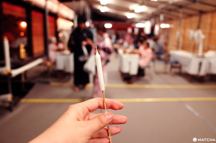 御手洗祭蠟燭