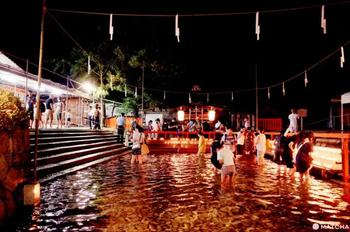 御手洗祭下水走