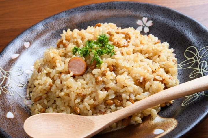 納豆炒飯