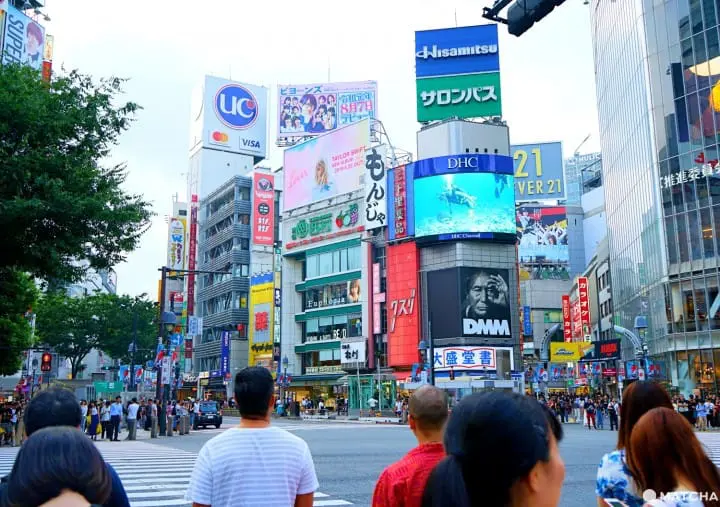 Shibuya scramble crossing