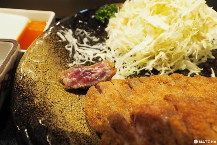 牛かつ もと村 牛肉