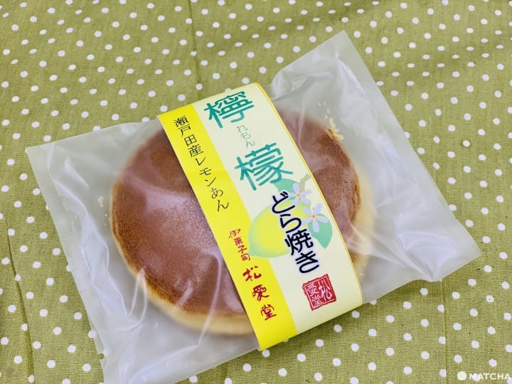 御果子司松爱堂柠檬口味图锣烧