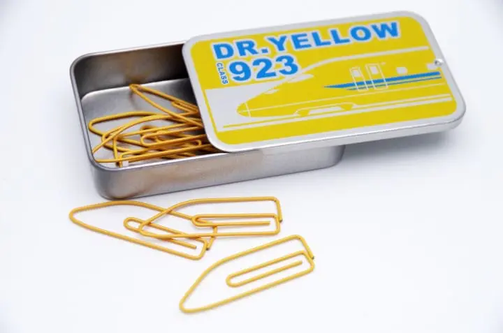 新幹線文具迴紋針4