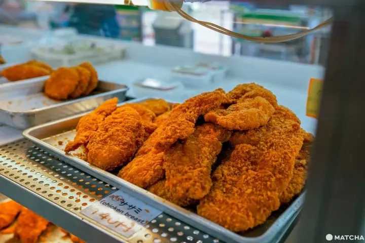 石垣島美食_知念商會_炸雞里肌飯糰