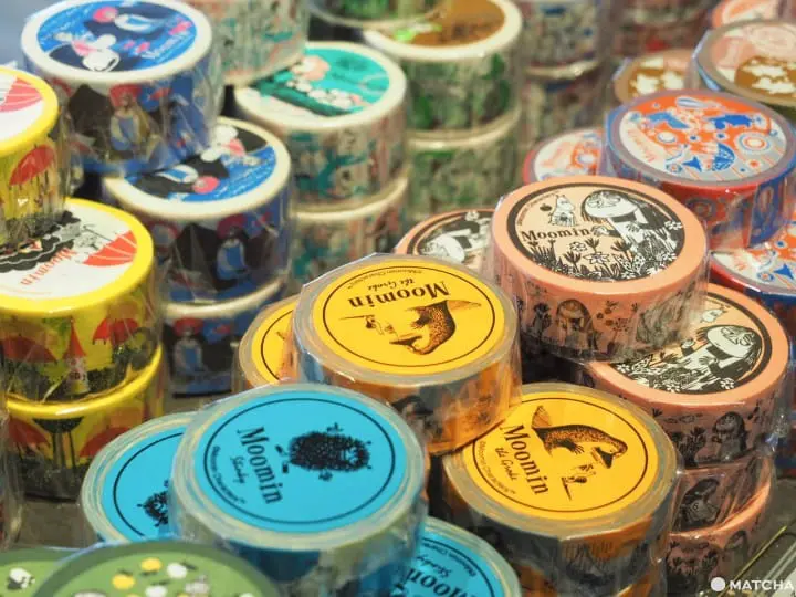 林源十郎商店 嚕嚕米紙膠帶