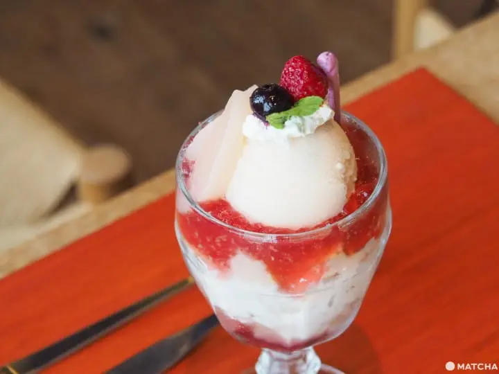 林源十郎商店 白桃聖代