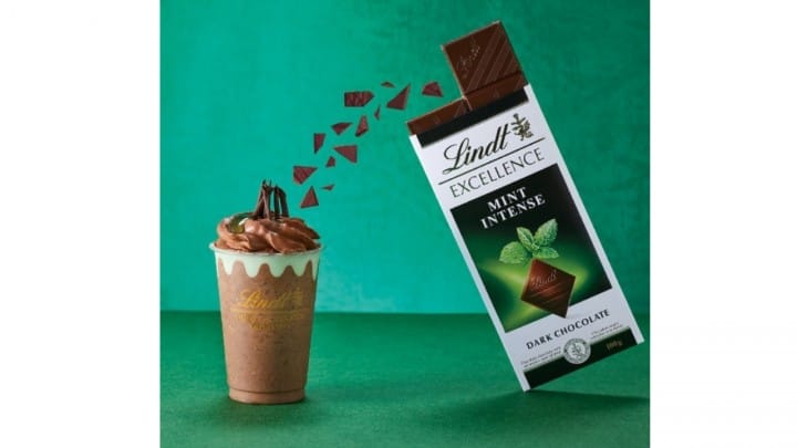 Lindt Dark Chocolate Drinks - Mint,Orange and 70% Cocoa