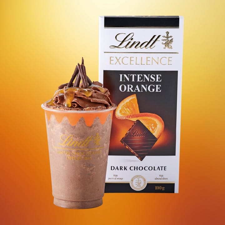 Lindt Dark Chocolate Drinks - Mint,Orange and 70% Cocoa