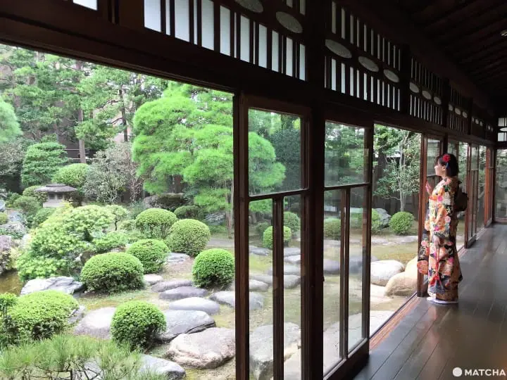 『山本亭』疗愈又浪漫穿着和服走进大正庭园