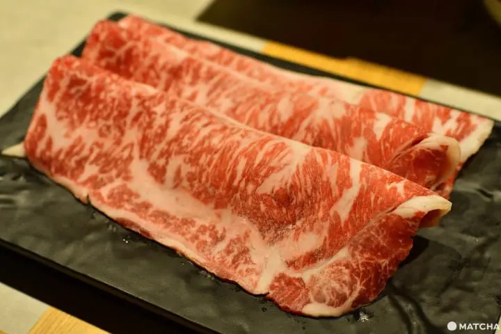 しゃぶしゃぶれたす黑毛和牛