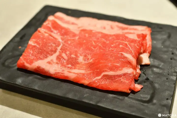 しゃぶしゃぶれたす黑牛赤身肉