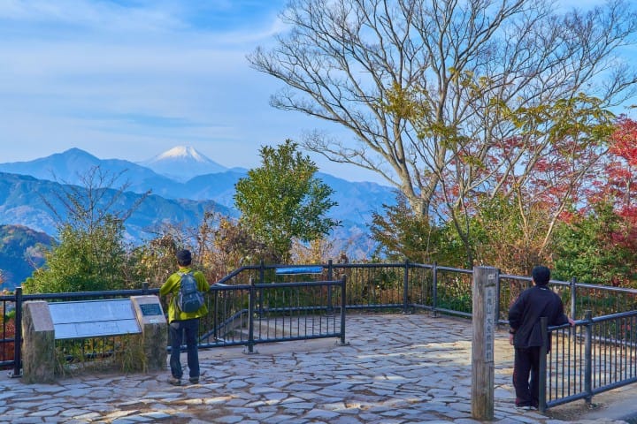 Mt. Takao in fall