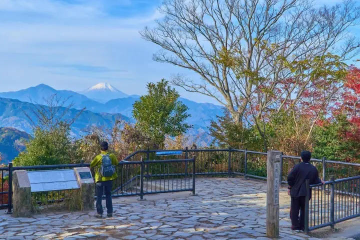 Mt. Takao in fall